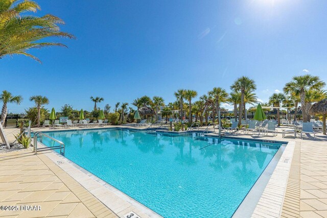 914 Attitude Ave, Daytona Beach, FL 32124 - pool with a patio area