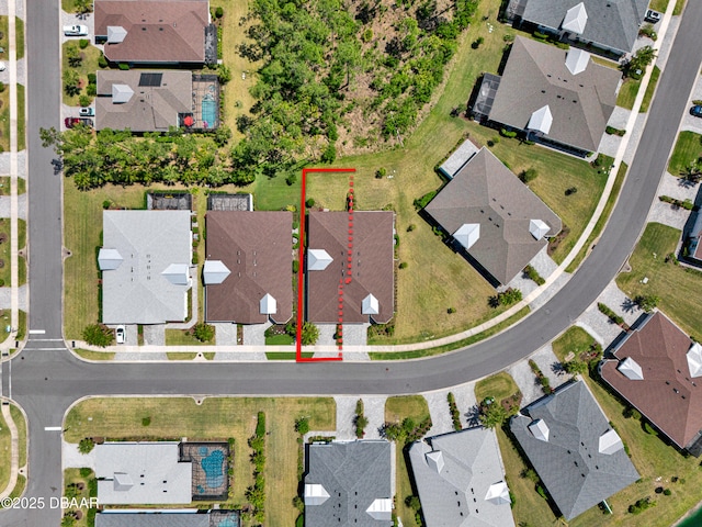 914 Attitude Ave, Daytona Beach, FL 32124 - drone / aerial view with a residential view