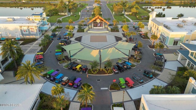 914 Attitude Ave, Daytona Beach, FL 32124 - birds eye view of property featuring a water view