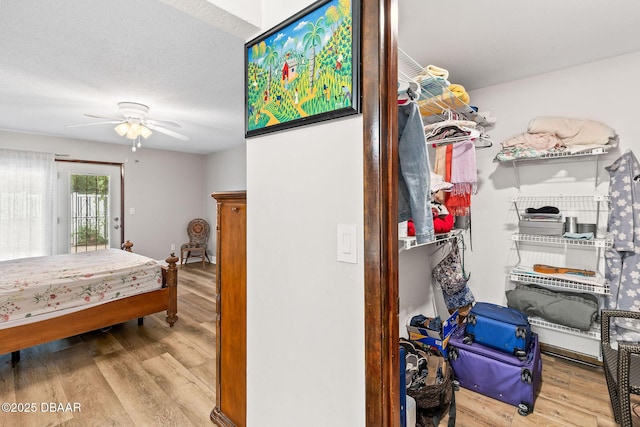 12 Big Buck Trl, Ormond Beach, FL 32174 - spacious closet featuring wood finished floors and ceiling fan