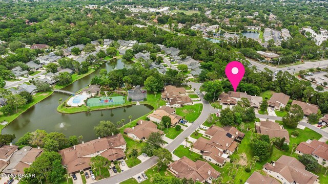 12 Big Buck Trl, Ormond Beach, FL 32174 - aerial perspective of suburban area with a large body of water