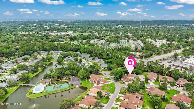 12 Big Buck Trl, Ormond Beach, FL 32174 - aerial view of property's location with nearby suburban area and a large body of water