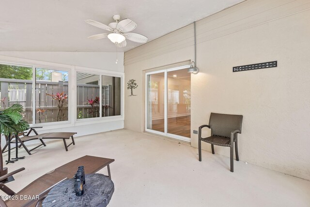 12 Big Buck Trl, Ormond Beach, FL 32174 - sunroom with lofted ceiling