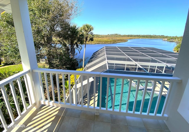 3 Tomoka View Dr, Ormond Beach, FL 32174 - balcony with a water view