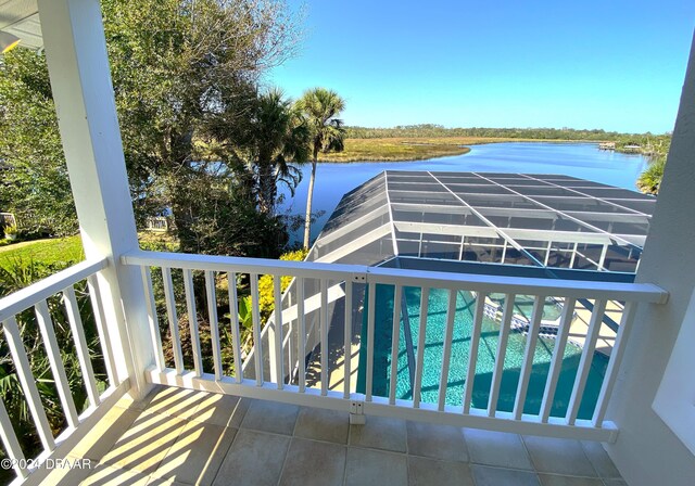 3 Tomoka View Dr, Ormond Beach, FL 32174 - balcony with a water view