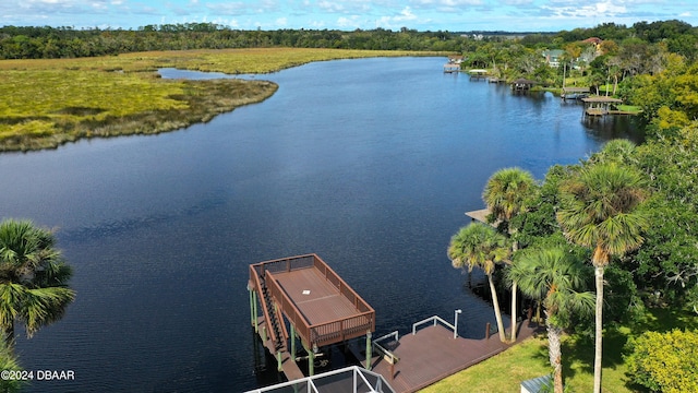 3 Tomoka View Dr, Ormond Beach, FL 32174 - drone / aerial view of a nearby body of water
