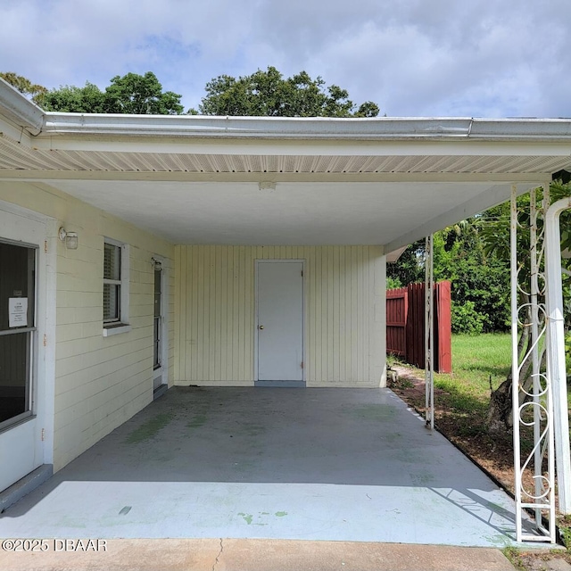 2344 Florida Blvd, South Daytona, FL 32119 - view of car parking with an attached carport