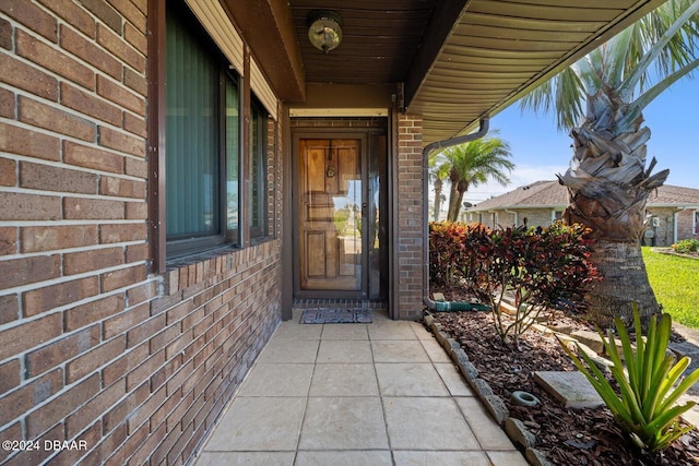 view of entrance to property