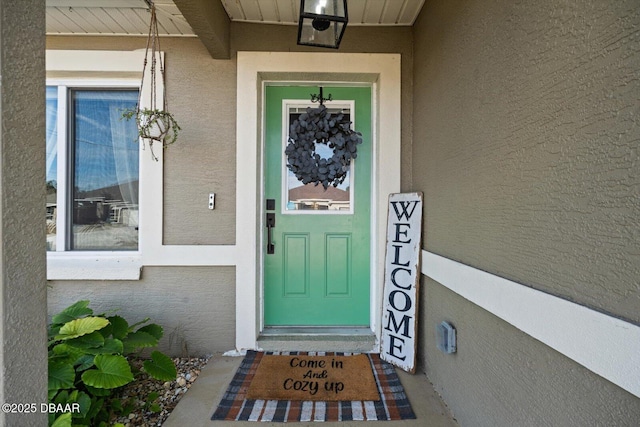 view of property entrance