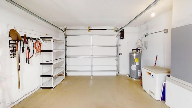 22 Sand Dune Dr, New Smyrna Beach, FL 32169 - garage featuring water heater