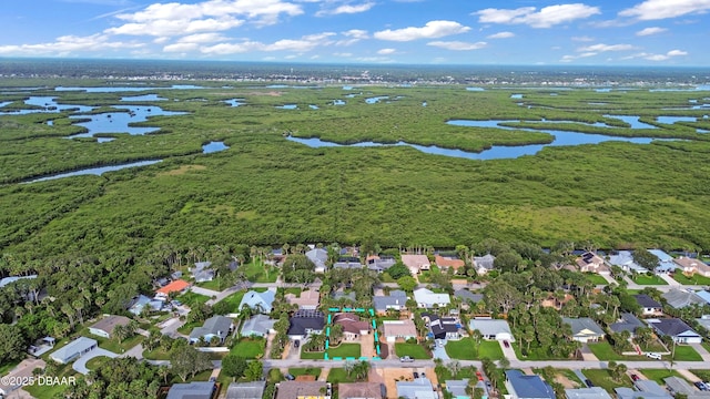 22 Sand Dune Dr, New Smyrna Beach, FL 32169 - aerial view of property's location featuring a nearby body of water and nearby suburban area