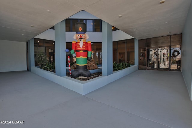 view of community lobby