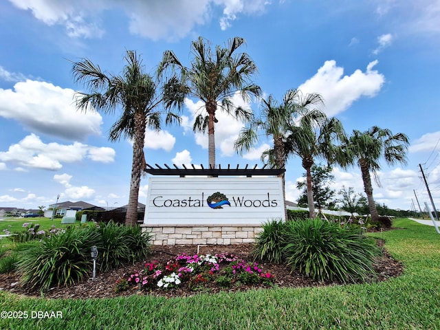 3107 Crab Trap Dr, New Smyrna Beach, FL 32168 - view of community / neighborhood sign