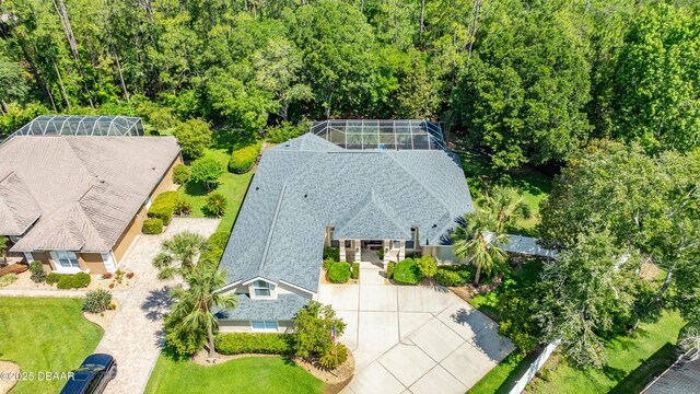 aerial view of property and surrounding area