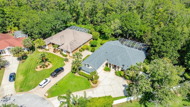 aerial view