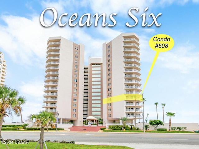 2967 S Atlantic Ave Unit 508, Daytona Beach Shores, FL 32118 - view of apartment building / complex