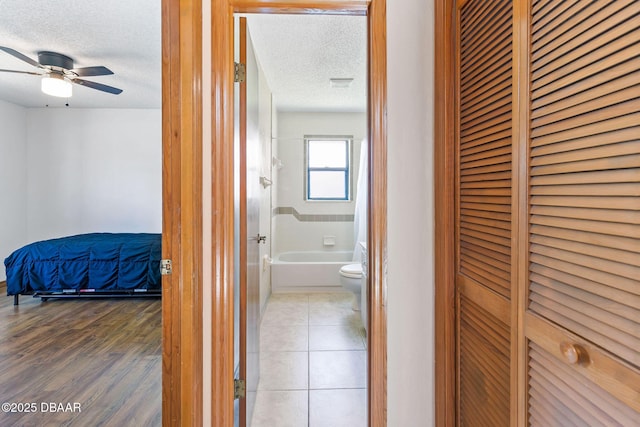 104 Herring Gull Ct, Daytona Beach, FL 32119 - hall with a textured ceiling
