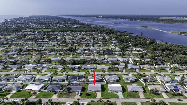 34 Kathy Dr, Ormond Beach, FL 32176 - aerial view of property and surrounding area with a nearby body of water