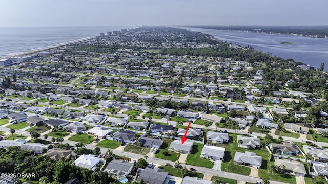 34 Kathy Dr, Ormond Beach, FL 32176 - aerial view of property's location featuring a nearby body of water and nearby suburban area