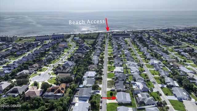 34 Kathy Dr, Ormond Beach, FL 32176 - aerial view of property's location with a nearby body of water and nearby suburban area