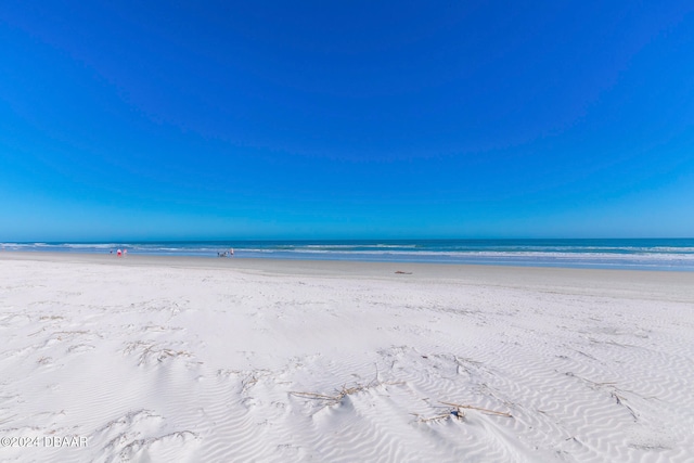 water view featuring a beach view