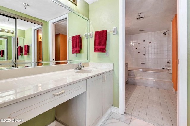2425 S Atlantic Ave Unit 202, Daytona Beach, FL 32118 - bathroom featuring vanity and shower / bathtub combination