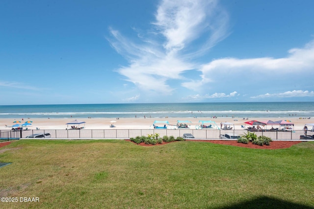 2425 S Atlantic Ave Unit 202, Daytona Beach, FL 32118 - water view featuring nearby beach