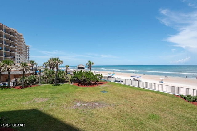 2425 S Atlantic Ave Unit 202, Daytona Beach, FL 32118 - water view featuring local beach
