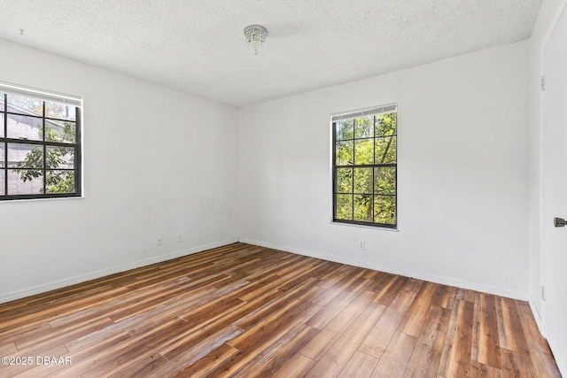 4 Eagle Rock Trl, Ormond Beach, FL 32174 - spare room featuring wood finished floors, a textured ceiling, and baseboards
