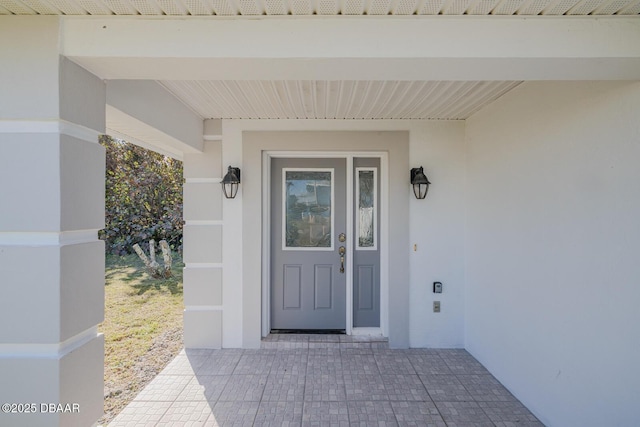 view of property entrance