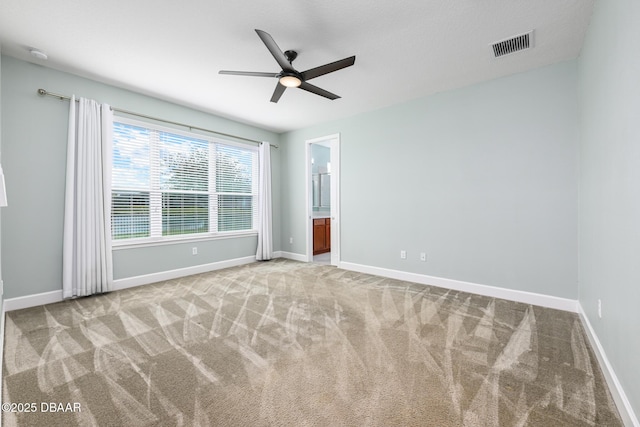 113 Azure Mist Way, Daytona Beach, FL 32124 - spare room with carpet flooring, ceiling fan, baseboards, and a smoke detector