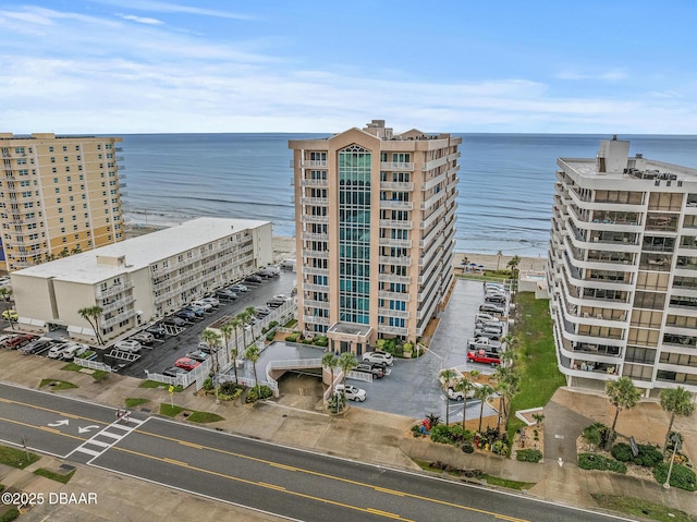 3737 S Atlantic Ave Unit 702, Daytona Beach, FL 32118 - view of apartment building / complex featuring a water view
