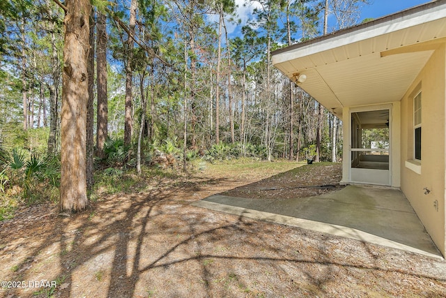 exterior space with a sunroom