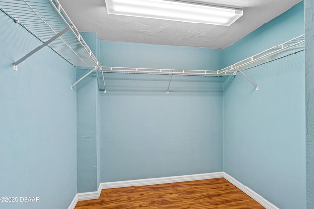 3333 S Atlantic Ave Unit 1802, Daytona Beach, FL 32118 - spacious closet featuring wood finished floors