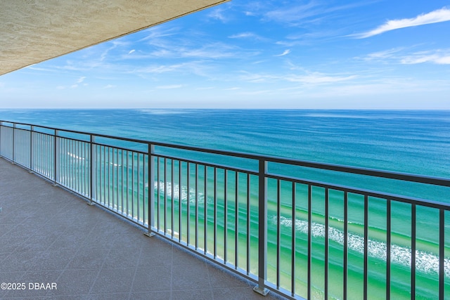 3333 S Atlantic Ave Unit 1802, Daytona Beach, FL 32118 - balcony with a water view