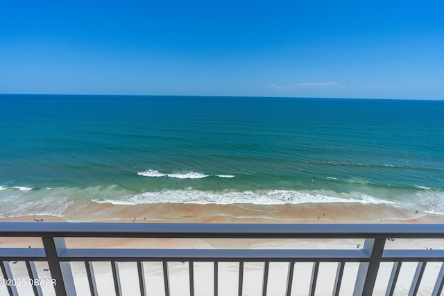 3333 S Atlantic Ave Unit 1802, Daytona Beach, FL 32118 - water view with local beach