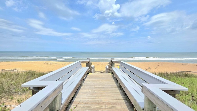 8 Tarpon Ave, Ormond Beach, FL 32176 - view of community with view of water and beach