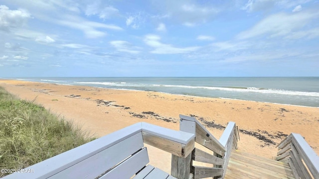 8 Tarpon Ave, Ormond Beach, FL 32176 - water view featuring nearby beach