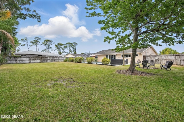 view of yard