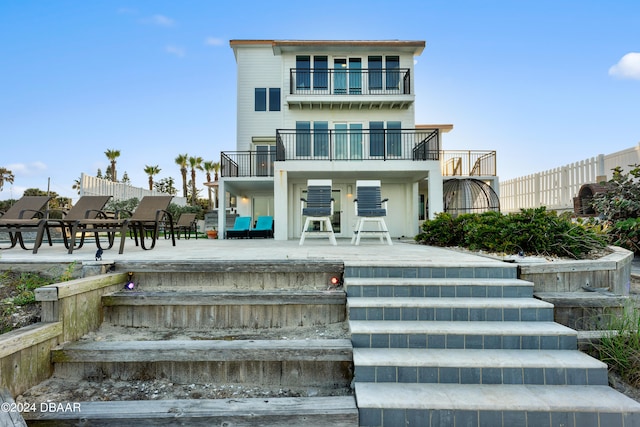 back of house featuring a patio area