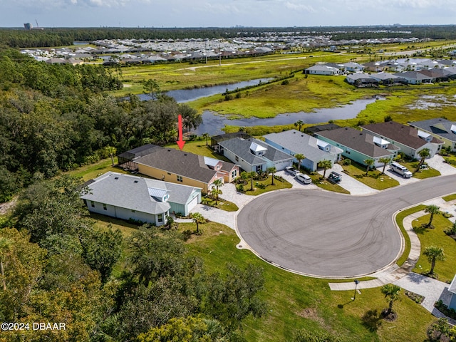 300 Blue Starfish Pl, Daytona Beach, FL 32124 - aerial perspective of suburban area featuring a nearby body of water