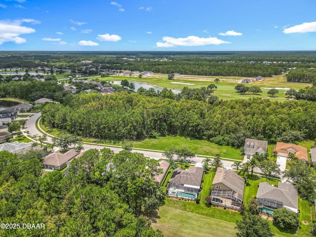 189 Perfect Dr, Daytona Beach, FL 32124 - aerial perspective of suburban area featuring a large body of water and a local golf course