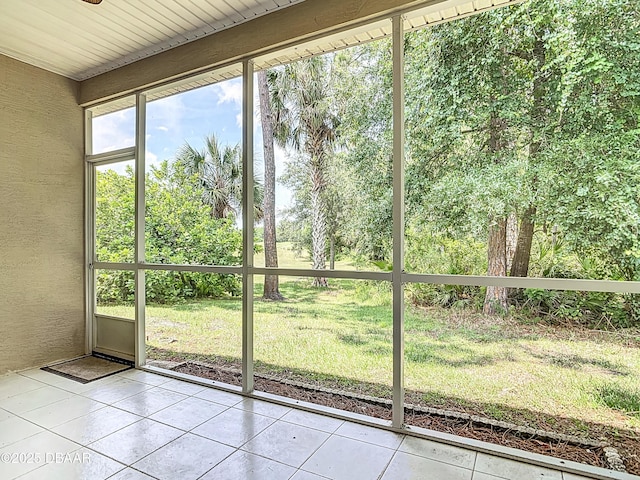 189 Perfect Dr, Daytona Beach, FL 32124 - view of unfurnished sunroom