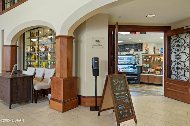 view of community lobby