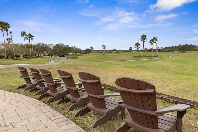 118 Pitching Wedge Dr, Daytona Beach, FL 32124 - view of home's community featuring golf course view and a lawn