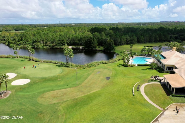 118 Pitching Wedge Dr, Daytona Beach, FL 32124 - bird's eye view of a nearby body of water and a golf course