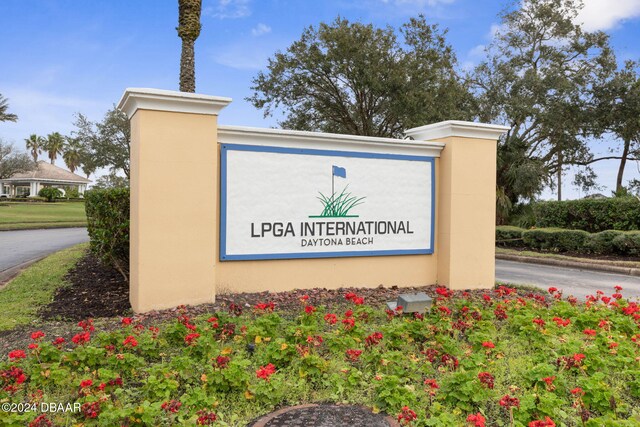 118 Pitching Wedge Dr, Daytona Beach, FL 32124 - view of community sign