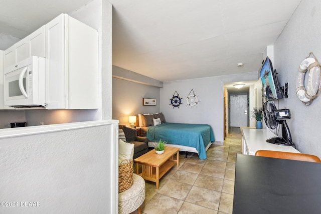 view of tiled bedroom