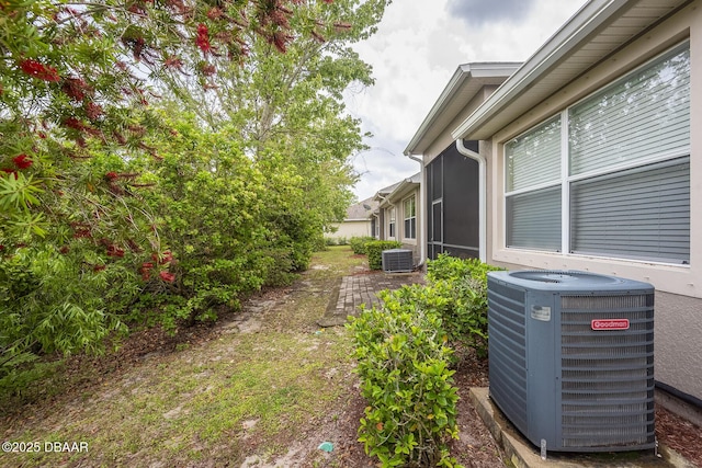 253 Catriona Dr, Daytona Beach, FL 32124 - view of yard with central AC