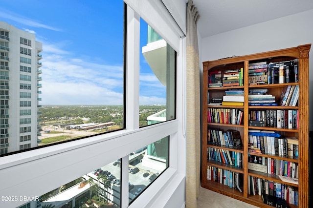 view of living area